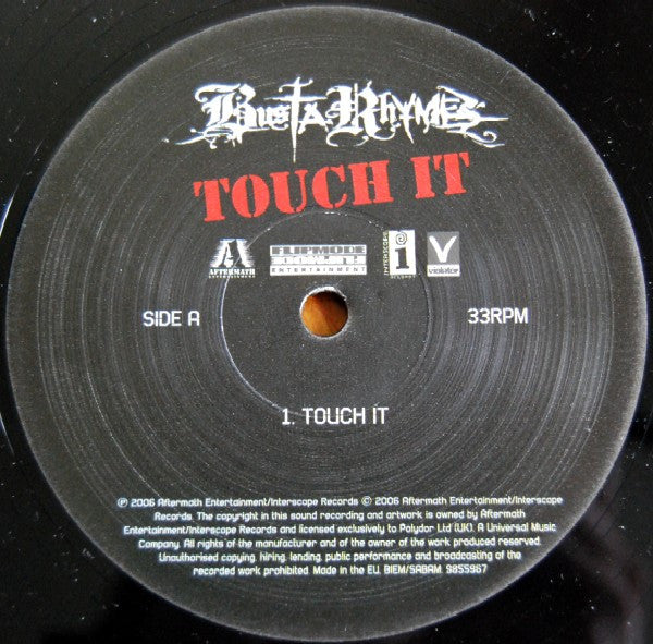 Busta Rhymes : Touch It (12", Single)