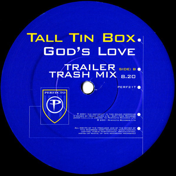 Tall Tin Box : God's Love (12")