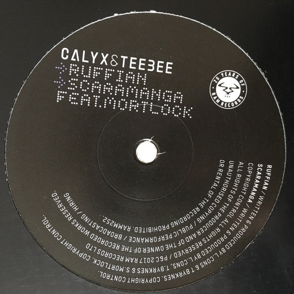 Calyx & Teebee : Ruffian / Scaramanga (12", Single)