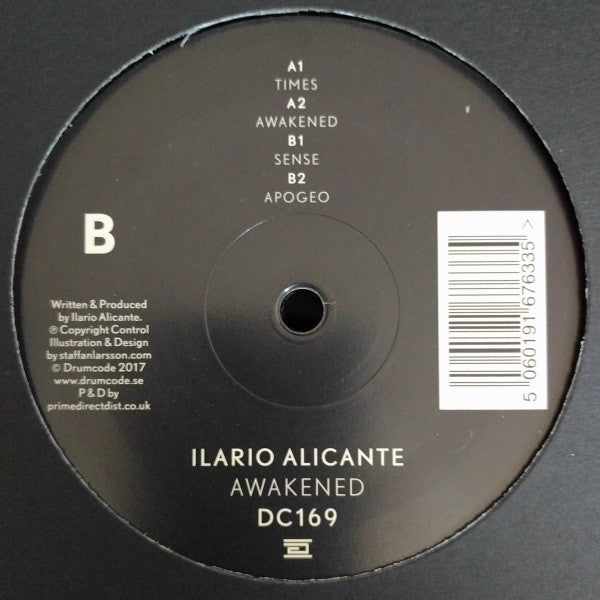 Ilario Alicante : Awakened (12", EP)