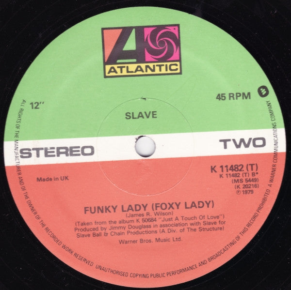 Slave : Are You Ready For Love (12", Single)