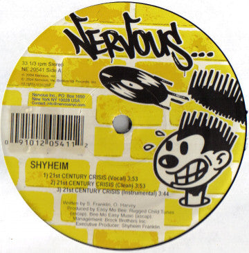 Shyheim : 21st Century Crisis (12")