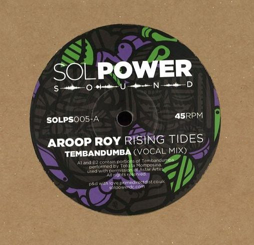 Aroop Roy : Rising Tides (12", EP)