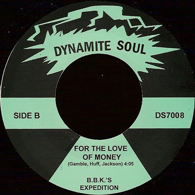 B.B.K.'s Expedition : Long Train Runnin' / For The Love Of Money (7", Single, Unofficial)