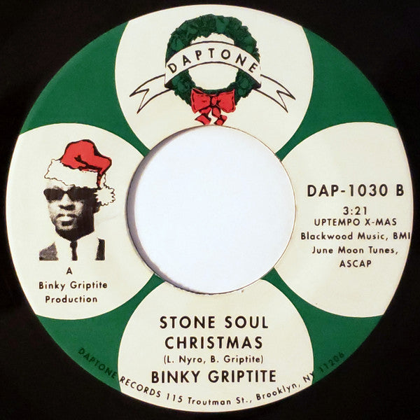 Binky Griptite : World Of Love / Stone Soul Christmas (7", Single)