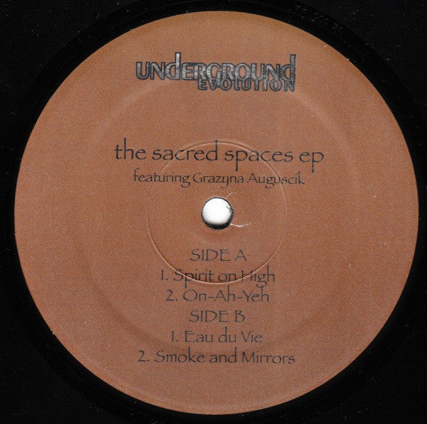 Robert Grillo Featuring Grażyna Auguścik : The Sacred Spaces EP (12", EP)