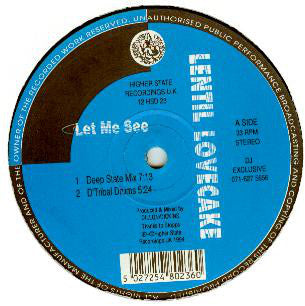 Lentil Lovecake : Let Me See (12")