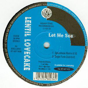 Lentil Lovecake : Let Me See (12")