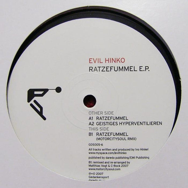 Evil Hinko : Ratzefummel E.P. (12", EP)