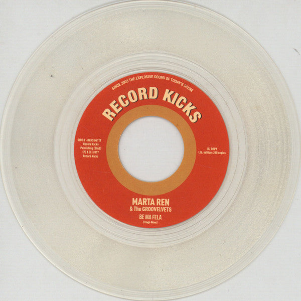 Marta Ren & The Groovelvets : I’m Not Your Regular Woman / Be Ma Fela (7", Ltd, RE, RP, Cle)