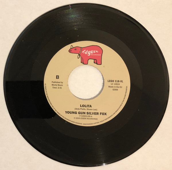 Young Gun Silver Fox : Long Way Back (7", Single, Ltd)