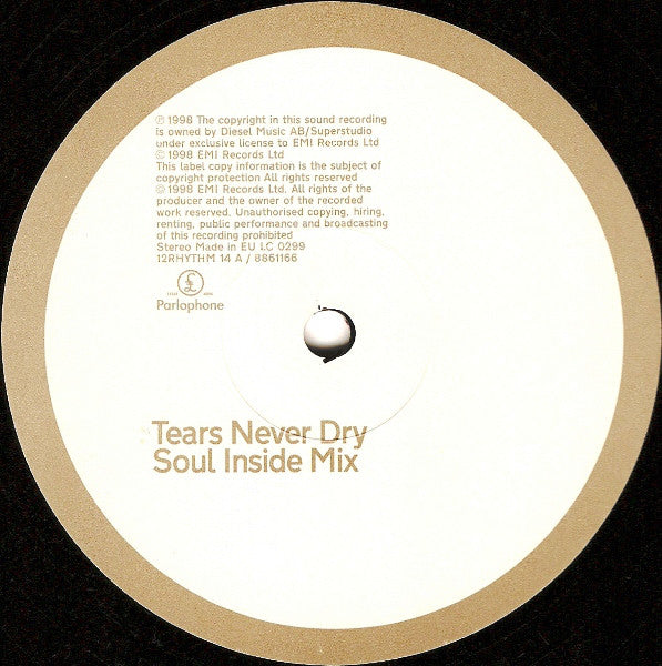 Stephen Simmonds : Tears Never Dry (12")