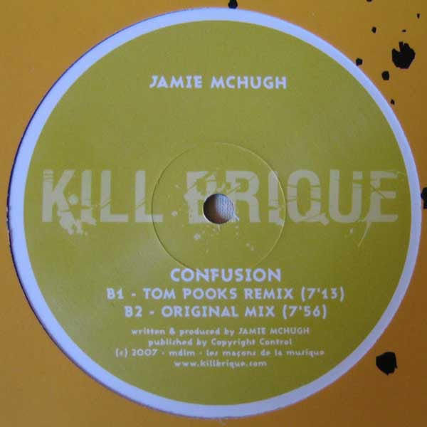 Jamie McHugh : Confusion (12")