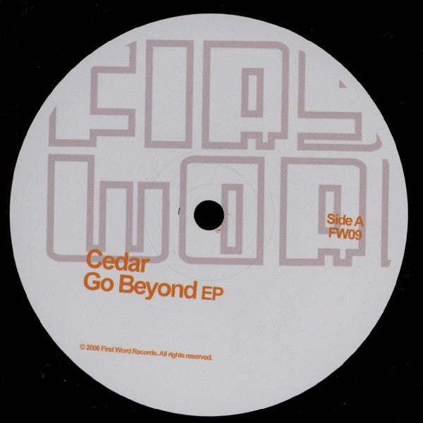 Cedar : Go Beyond EP (12", EP)