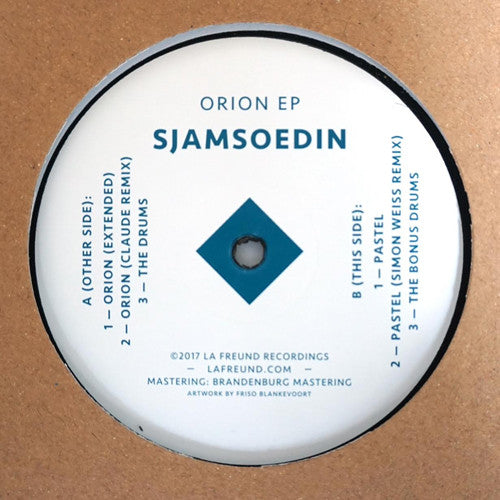 Sjamsoedin : Orion EP (12", EP)