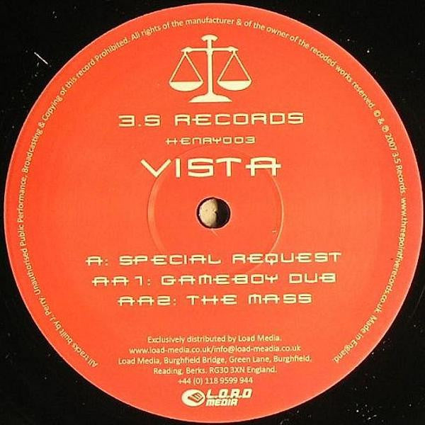 Vista (2) : Special Request (12")