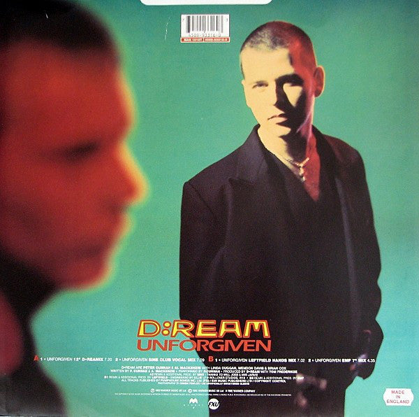 D:Ream : Unforgiven (12", Single)