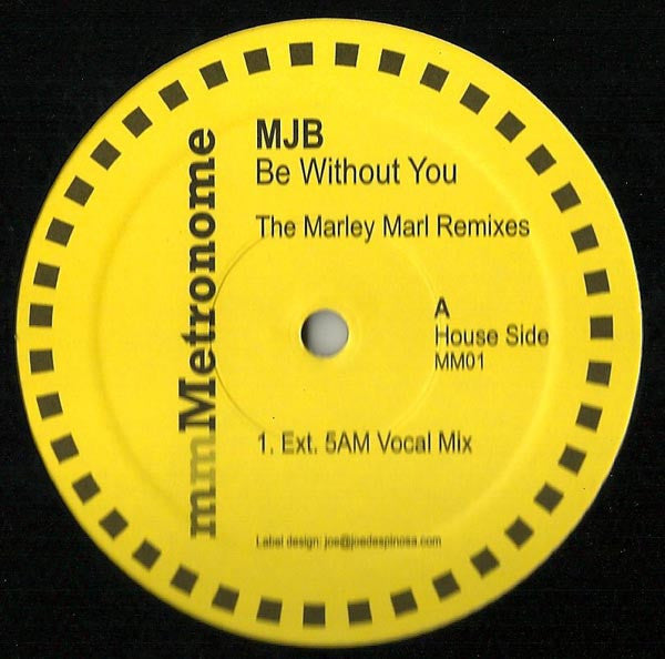 Mary J. Blige : Be Without You (The Marley Marl Remixes) (12", Unofficial)