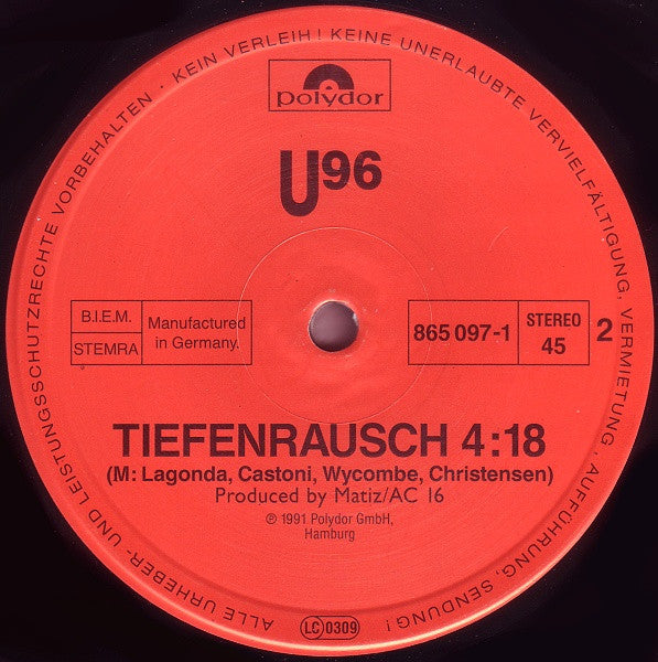 U 96* : Das Boot (12")