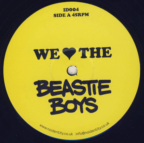 Various : We ♥ The Beastie Boys (12", Ltd, Unofficial)