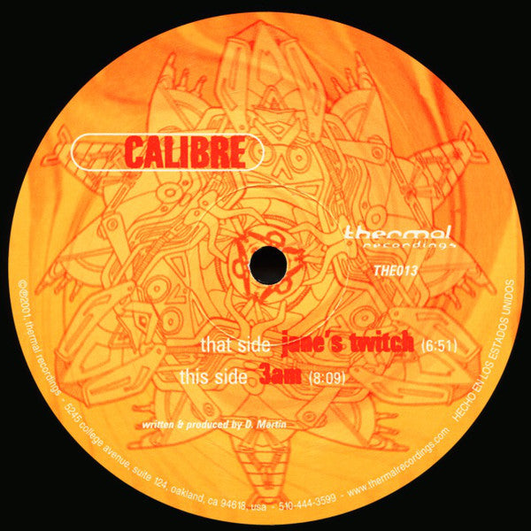 Calibre : Jane's Twitch / 3am (12")