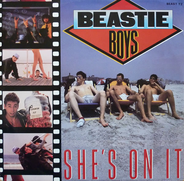 Beastie Boys : She's On It (12", Single, RE)