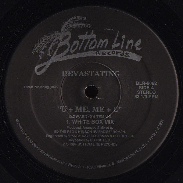 Devastating : U + Me, Me + U (12")