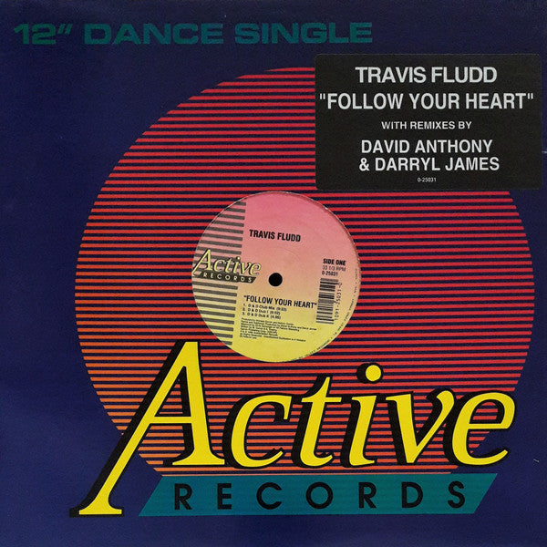 Travis Fludd : Follow Your Heart (12", Single)