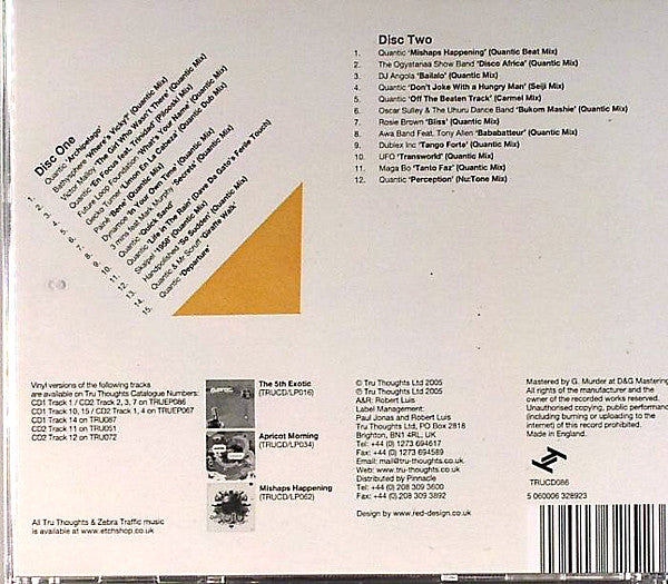 Quantic : One Off's Remixes And B Sides (2xCD, Comp)