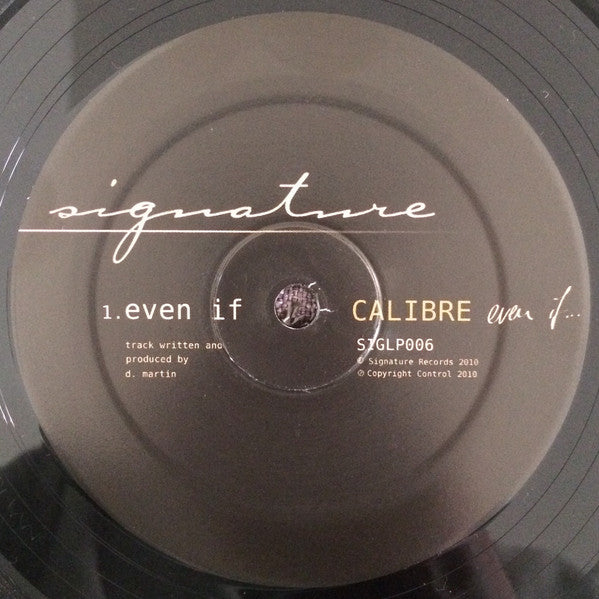 Calibre : Even If... (3x12", Album, RP)