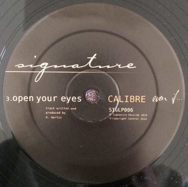 Calibre : Even If... (3x12", Album, RP)