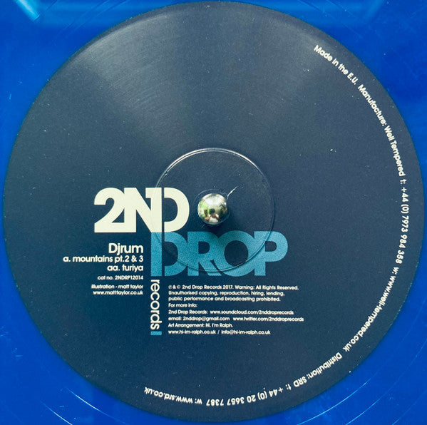 Djrum* : Mountains EP (Part 2) (12", RP, Blu)
