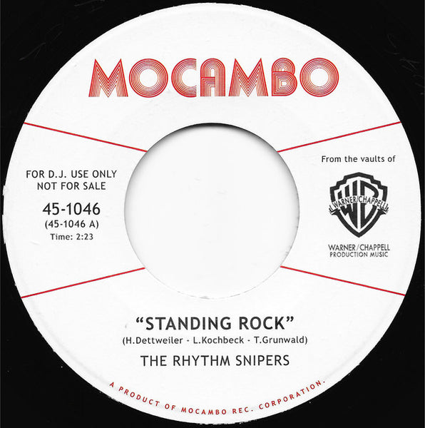 The Rhythm Snipers : Standing Rock / B-Boy Champions Medley  (7", Ltd, Promo)