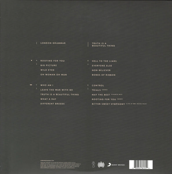 London Grammar : Truth Is A Beautiful Thing (2xLP, Album, Dlx, Ltd, Gat)