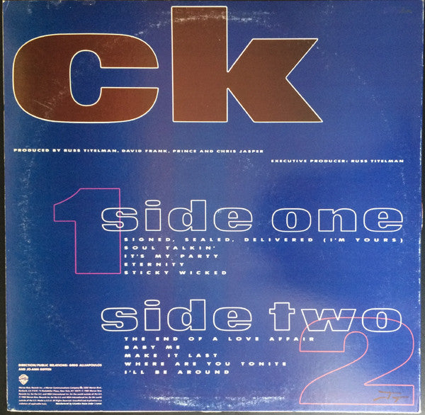 Chaka Khan : C.K. (LP, Album, Club)