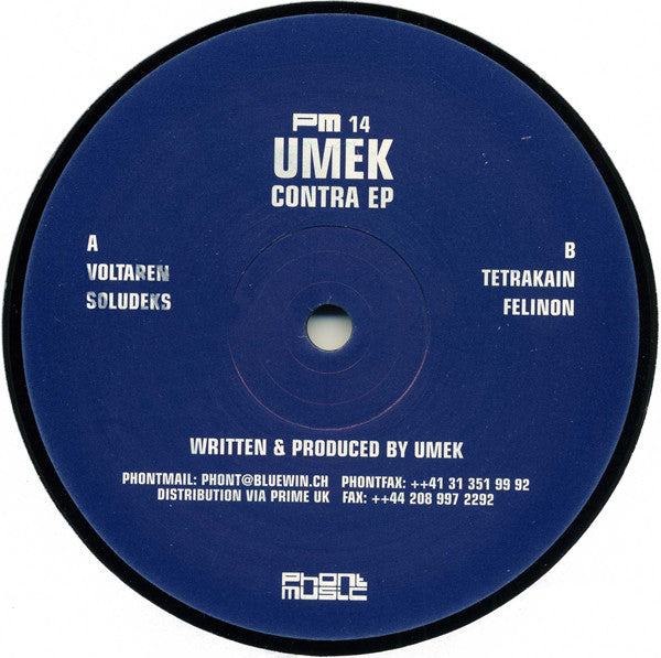 Umek : Contra EP (12", EP)