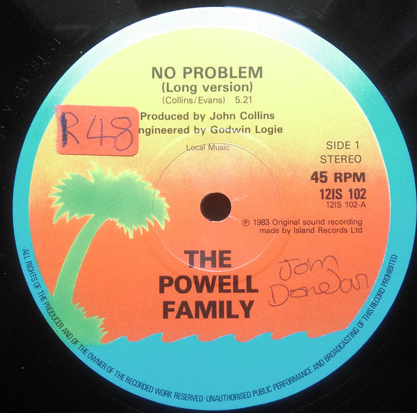 The Powell Family : No Problem (12")