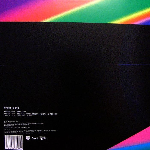 Traks Boys : Badwiser / Digital P (Cherryboy Function Remix) (12")