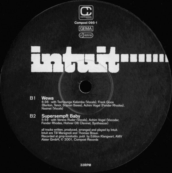 Intuit : A New Beginning (12")