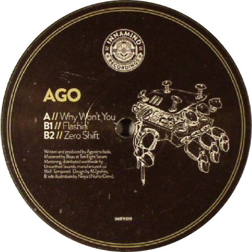 Ago (9) : Why Won't You (12")