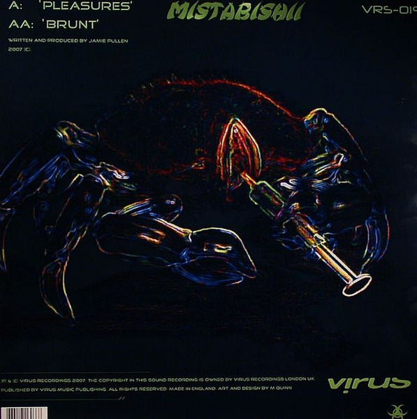 Mistabishi : Pleasures / Brunt (12")