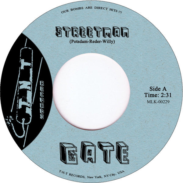 Gate (8) : Streetman / Chocolate Puddin' (7", Single)