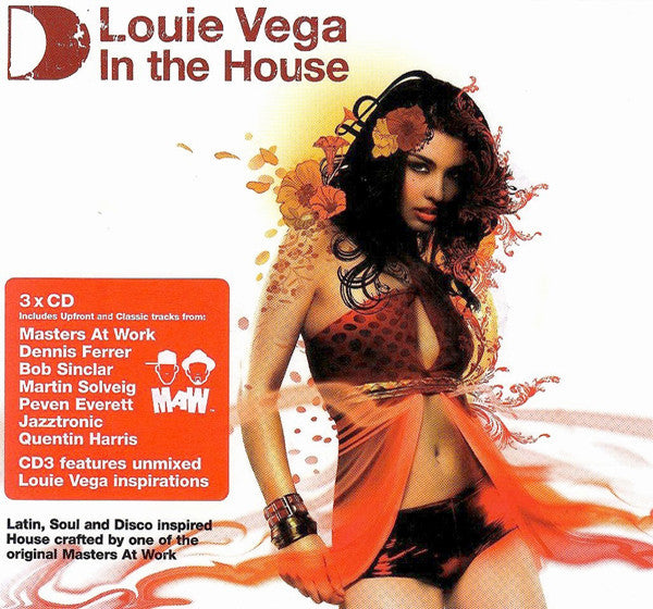 Louie Vega : In The House (2xCD, Mixed + CD, Comp)