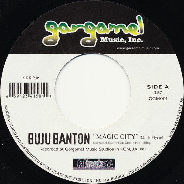 Buju Banton : Magic City (7")