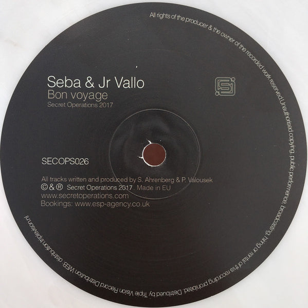 Seba & Jr Vallo : -15 / Bon Voyage (12", Gre)