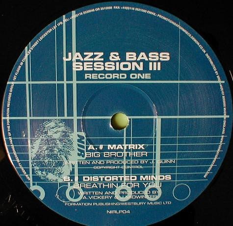 DJ SS : Jazz & Bass Session III (5x12", Comp)