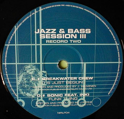 DJ SS : Jazz & Bass Session III (5x12", Comp)