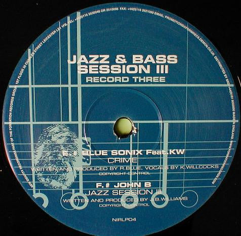 DJ SS : Jazz & Bass Session III (5x12", Comp)
