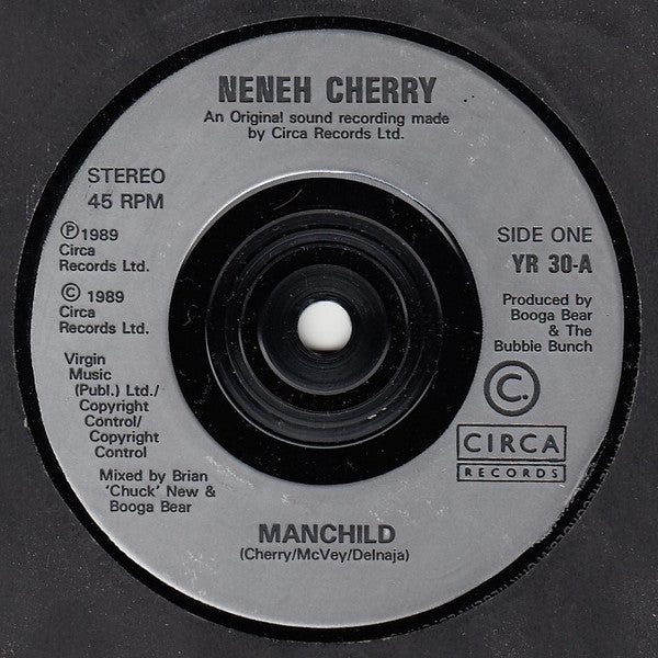 Neneh Cherry : Manchild (7", Single, Inj)