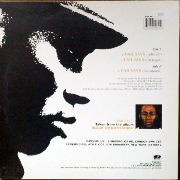 Mos Def : Umi Says (12")